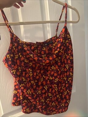 Zara flowy top
